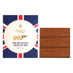 James Bond 007 - Britische Vollmilchschokolade